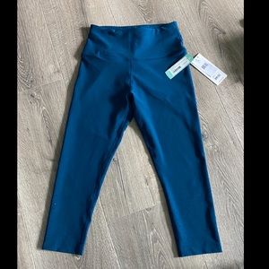 Leggings,capri,blue/turquoise,StitchFix,small